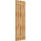 Ekena Millwork Spaced Board-n-Batten Shutters w/Z-Bar, Rough Sawn Western Red Cedar, 23W x 65H, PR RBS06Z23X065RWR - alternate 4